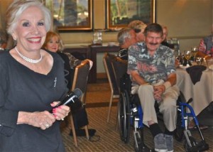 Norma Fishkind, Bill Marx & Sharon Dihaworth: Norma has multiple sclerosis and is one of the founding members of ACT for MS. Norma, keyboard entertainer Bill Marx and singer performer Sharon were part of the committee putting on the fundraiser. Photos: Kate Porter and Alexis Hunter