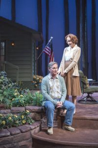 Richard Thomas as Jimmy Carter and Hallie Foote as Rosalynn Carter