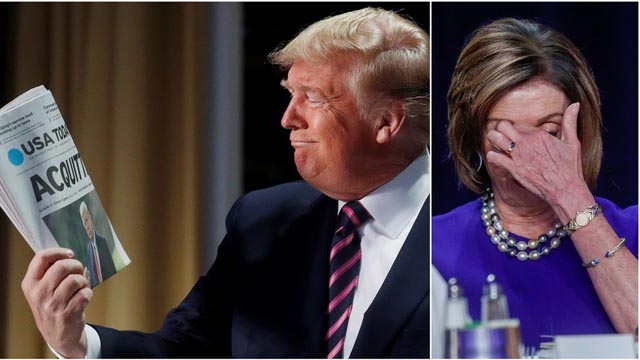 Trump slams Romney & Pelosi for faith-based hypocrisy during impeachment