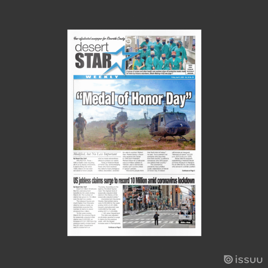 Desert Star Weekly April 3, 2020 issue!
