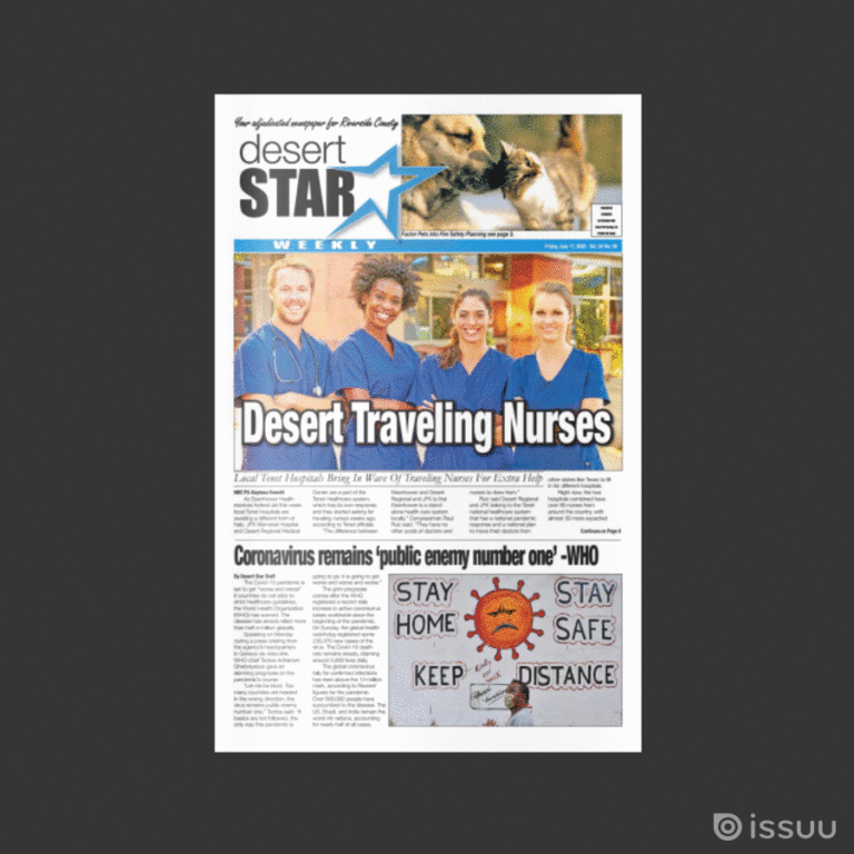 Desert Star Weekly July 17, 2020 issue!