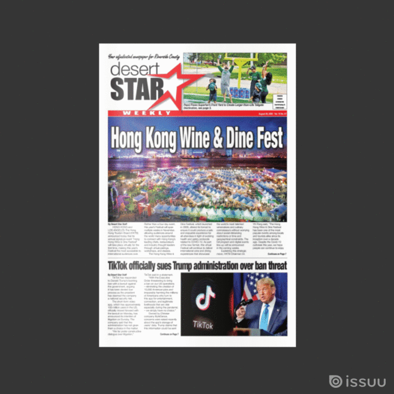 Desert Star Weekly Aug. 26, 2020, issue!
