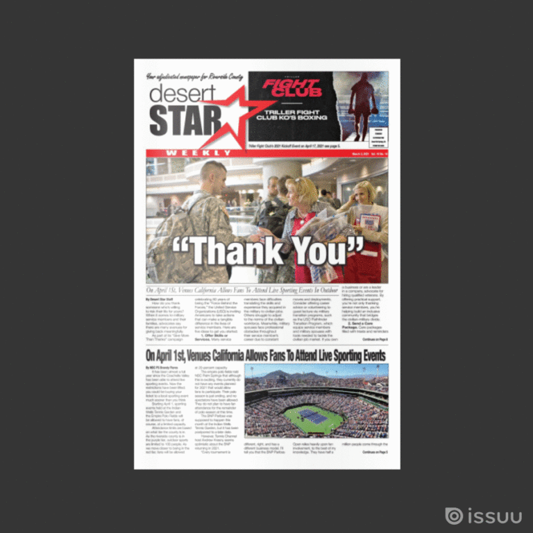 Desert Star Weekly March 10, 2021 issue!