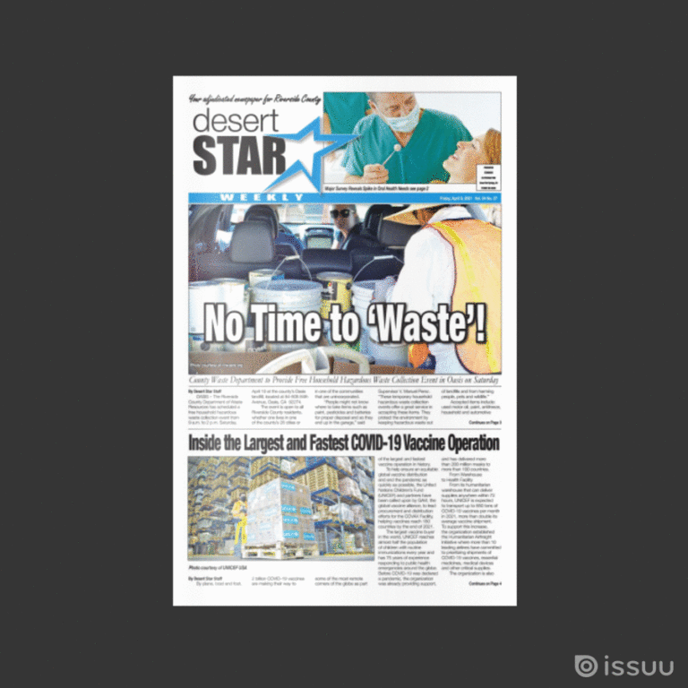 Desert Star Weekly April 9, 2021 issue!