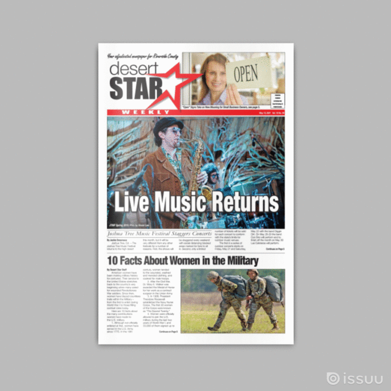 Desert Star Weekly May 12, 2021 issue!