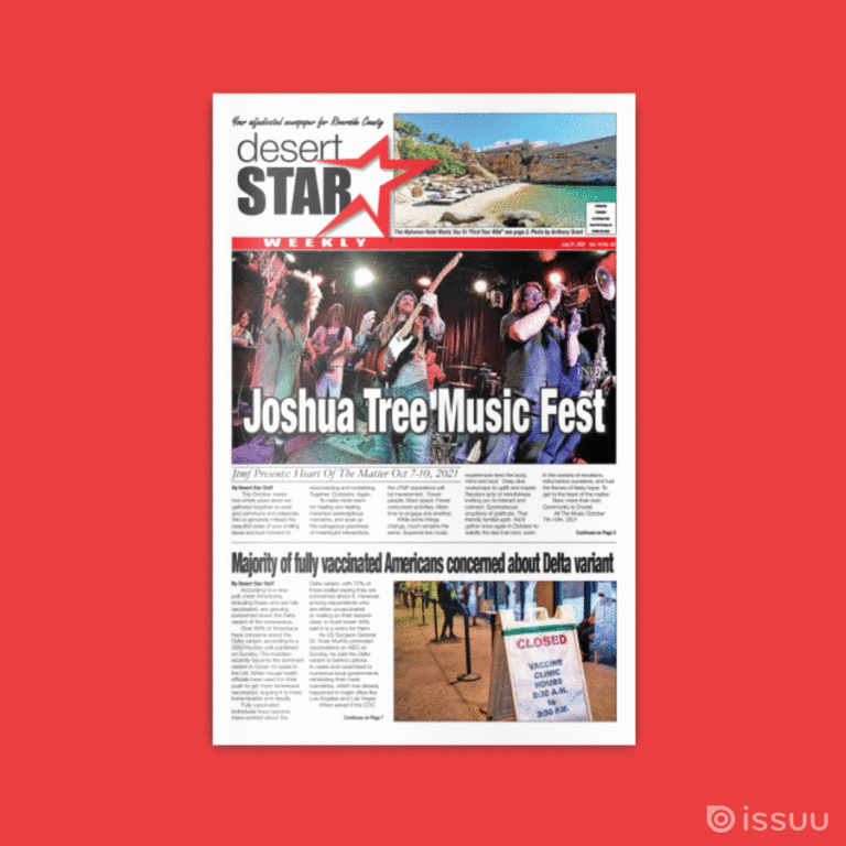 Desert Star Weekly July 21, 2021 issue!