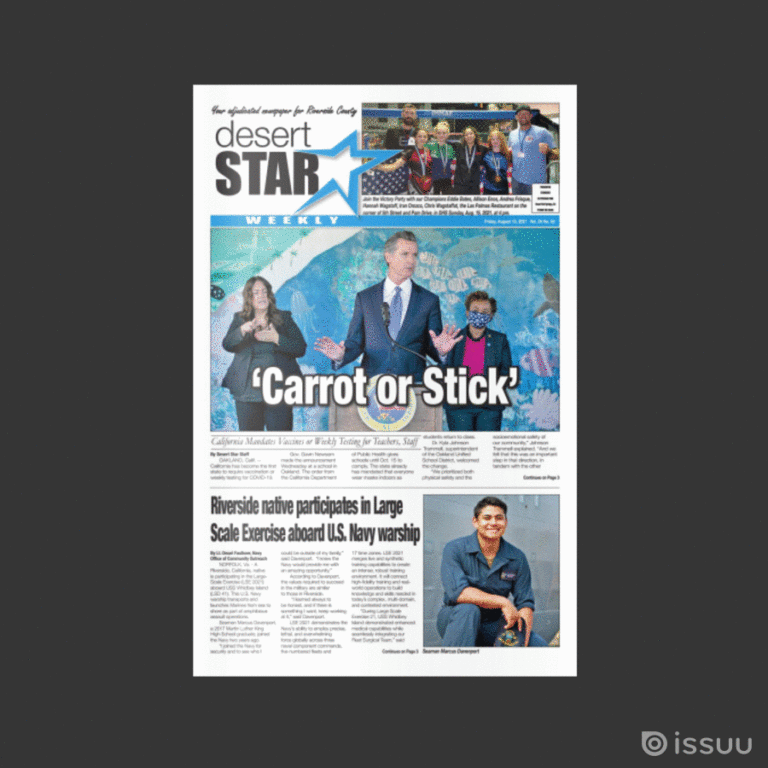 Desert Star Weekly Aug. 13, 2021 issue!