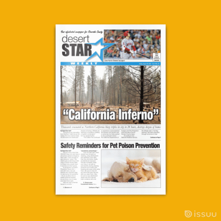 Desert Star Weekly Aug. 20, 2021 issue!