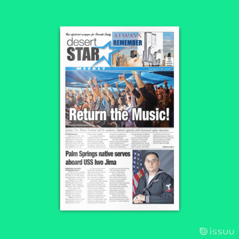 Desert Star Weekly Sept. 10, 2021 issue!