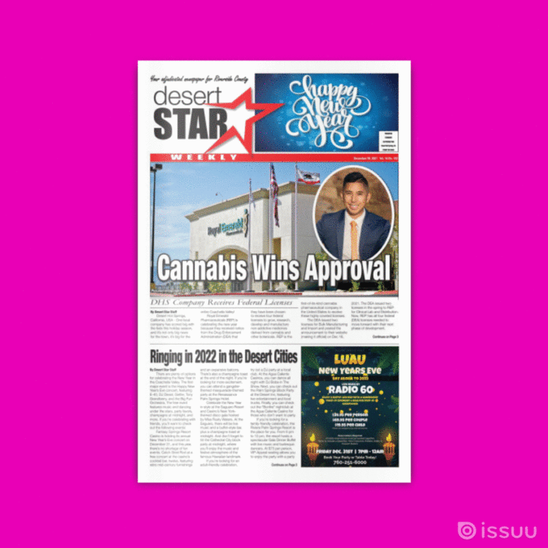 Desert Star Weekly Dec. 29, 2021 issue!