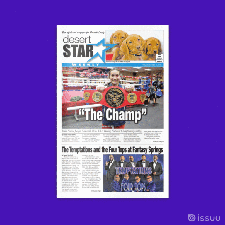 Desert Star Weekly Jan. 7, 2022 issue!